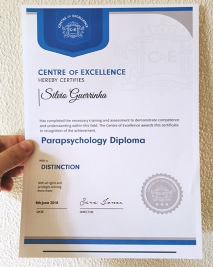 parapsychology diploma